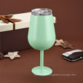 Stainless Steel Insulated Vacuum Wine Goblet Home Party Romantic Wine Glass Egg Shape Champagne Flute